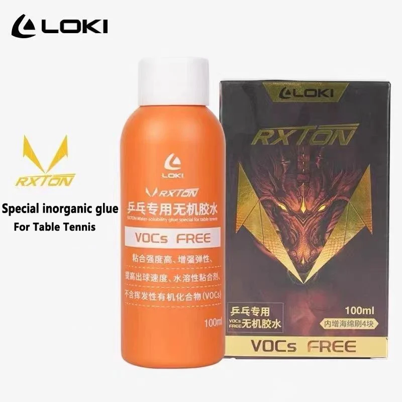 Table Tennis Games - LOKI 水性接着剤 100ml 卓球ラケット用ウォーターグルー ピンポンアクセサリー
