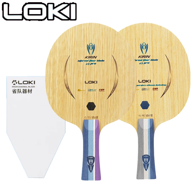 Table Tennis Pro - LOKI キリン K5 PRO 卓球ラケット 5枚合板