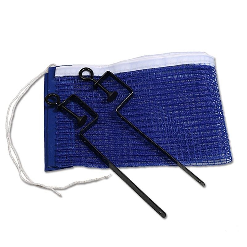 Table Tennis Net - 652D シンプルピンポンネット交換用練習ネット ブラケット付き卓球ネット