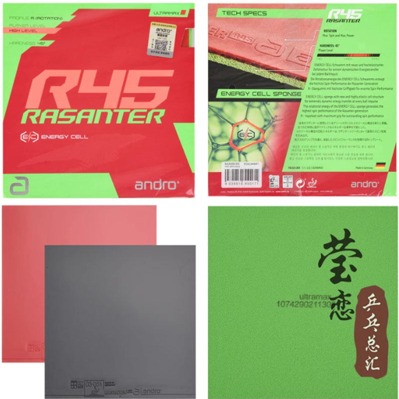 Table Tennis Games - アンドロ・ラサンター R45 47 50 C45 48
