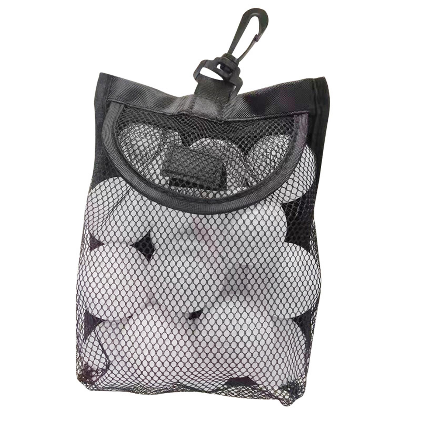 Table Tennis Kit Bag - 1個入りメッシュゴルフボール収納ポーチ、ゴルフ・卓球ボール用ポータブルオーガナイザーバッグ、アウトドアスポーツキットキャリー収納アクセサリー