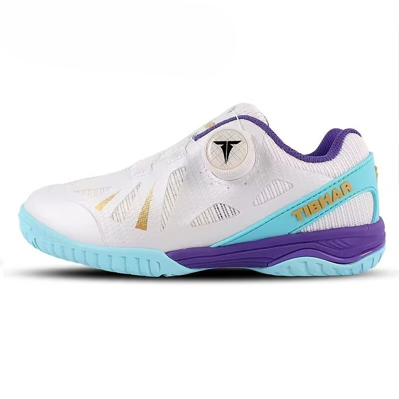 Table Tennis Shoes - クラシックブランド卓球シューズメッシュ通気性バドミントンシューズクイックレース屋内コートシューズ高品質テニスシューズユニセックス