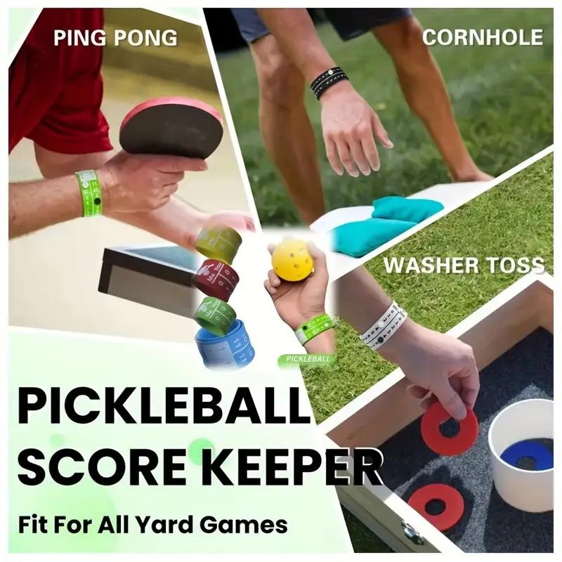 ピックルボール スコアキーパー リストバンド 4 個 クイッ - Table Tennis Games のレビューと価格