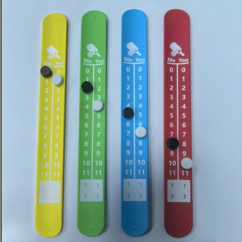 ピックルボール スコアキーパー リストバンド 4 個 クイッ - Table Tennis Games のレビューと価格