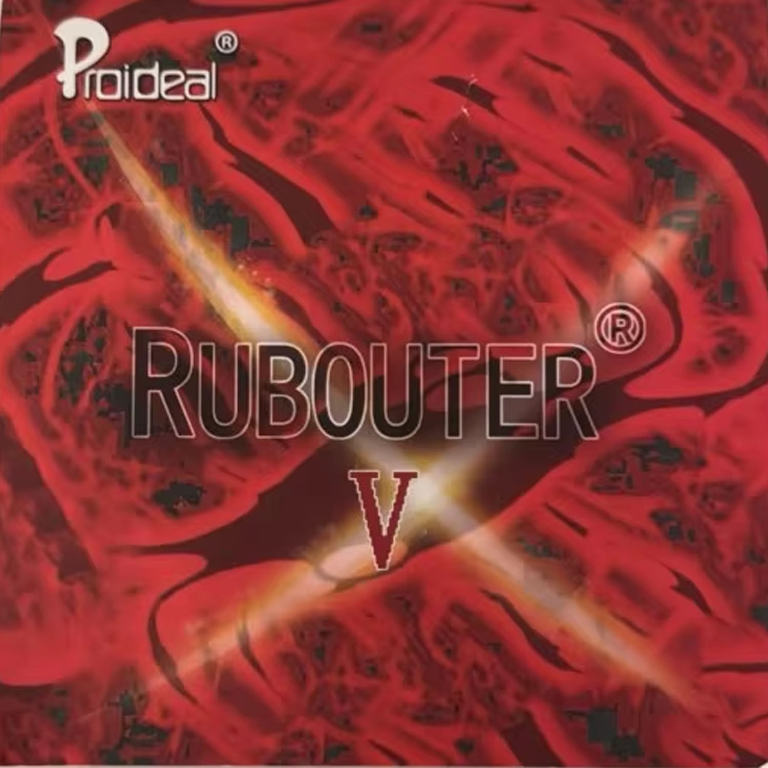 プロイデアル RUBOUTER V グレード D 生ゴム 縦 - Table Tennis Pro のレビューと価格