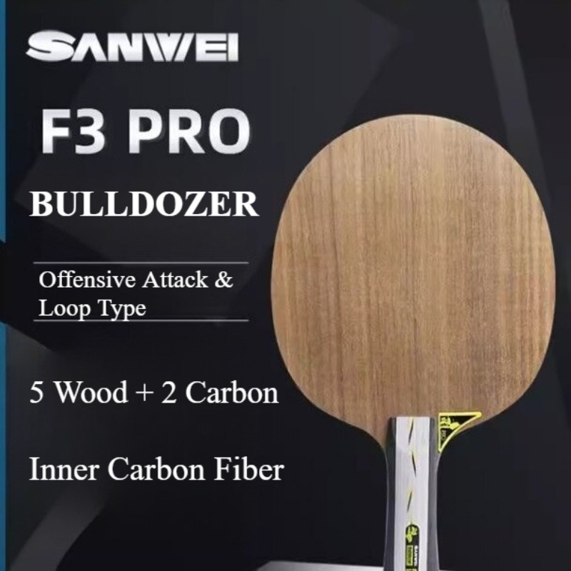SANWEI F3 PRO BULLDOZER 卓球ブレード - Table Tennis Pro のレビューと価格