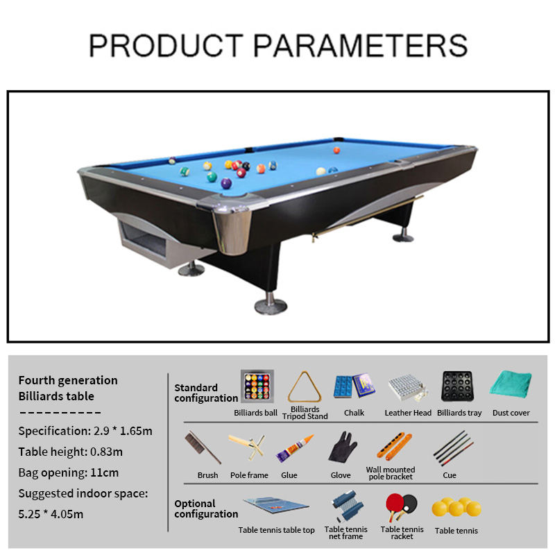 工場在庫あり モダン9フィート 高級ナインボールビリヤードテ - Table Tennis Games のレビューと価格