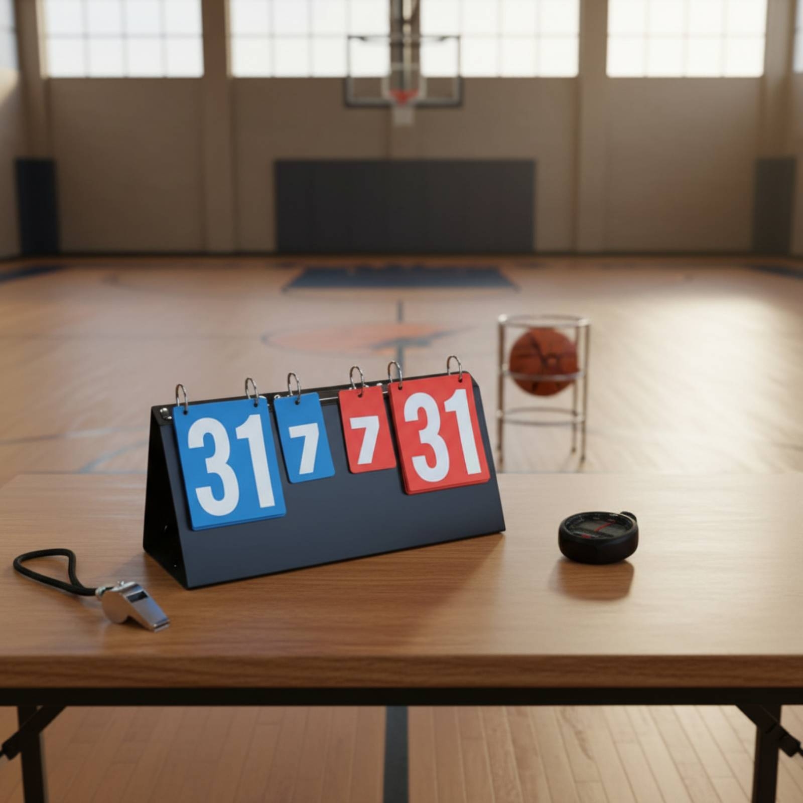 ポータブルフリップスコアボード マルチスポーツフリップスコア - Table Tennis Games のレビューと価格