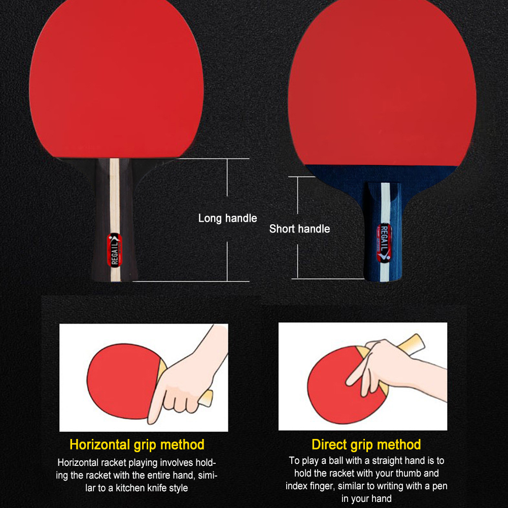 卓球ラケット2本＆ボール3個入り ピンポンパドルセット プロ - Table Tennis Kit Bag のレビューと価格