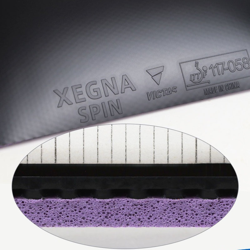 VICTAS XEGNA SPIN XEGNA 卓球ラバーシ - Table Tennis Spin のレビューと価格