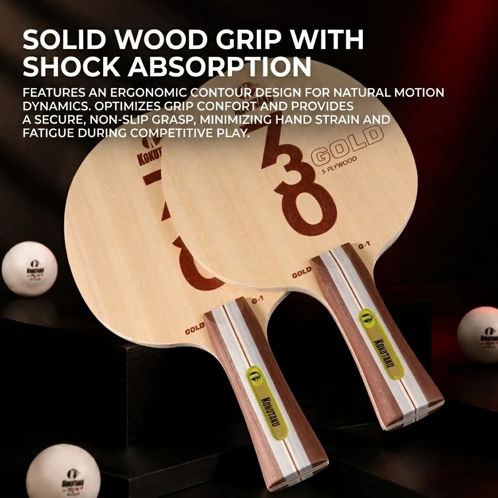 コクタク卓球ブレードFL 730 G1 5層木材/G2 5層 - Table Tennis Blades のレビューと価格