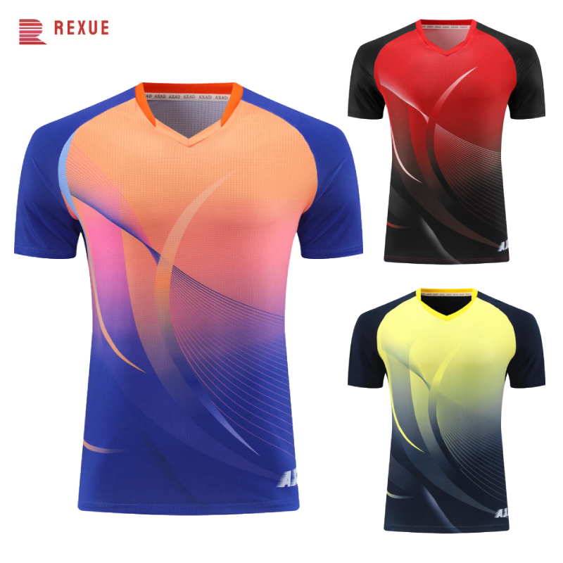 男性と女性のための卓球ユニフォーム,バドミントンスーツ,ユニ - Table Tennis Uniform のレビューと価格