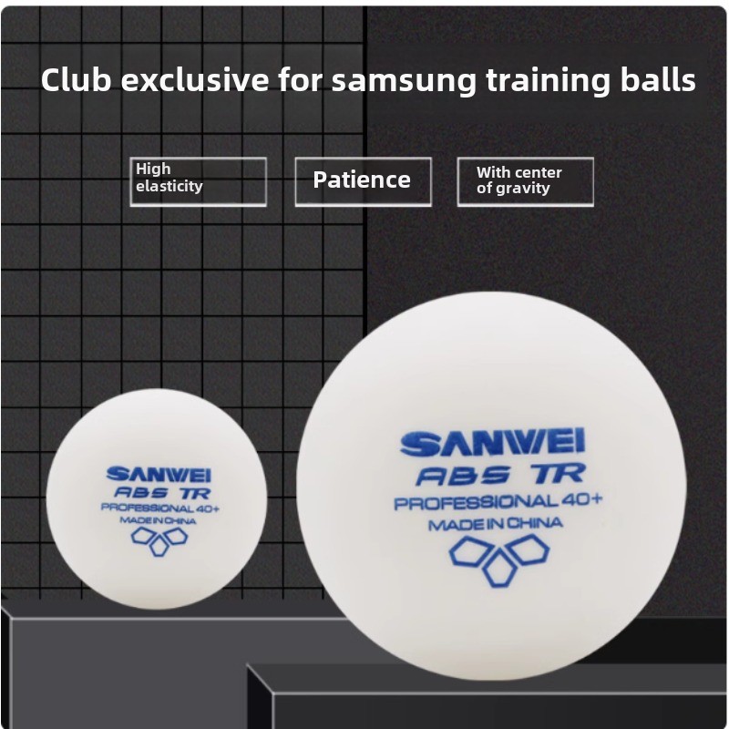 100個入り サンウェイ新素材プラスチック卓球ボール ピンポ - Table Tennis Video Game のレビューと価格