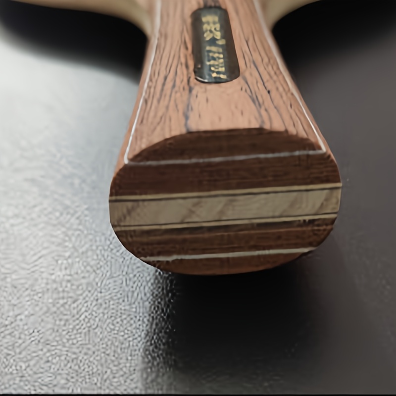 黒檀製卓球ラケットブレード、高速攻撃設計、5ウッド+2カーボ - Table Tennis Blades のレビューと価格