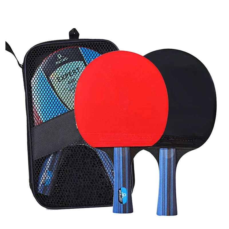 卓球ラケットセット,5つ星,6つ星,2ピース,プロのゴム製ピ - Table Tennis Forehand Rubber のレビューと価格