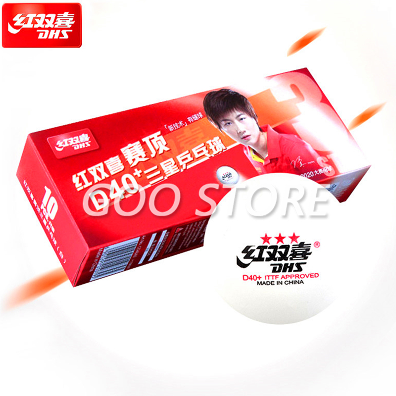 DHS 3 スター D40+ 卓球ボール 3 スター新素材  - Table Tennis Video Game のレビューと価格
