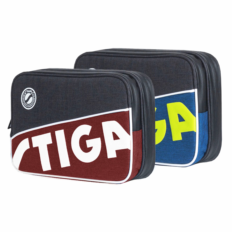 STIGA 卓球ラケットバッグ新しい二重層スクエアラウンドト - Table Tennis Kit Bag のレビューと価格