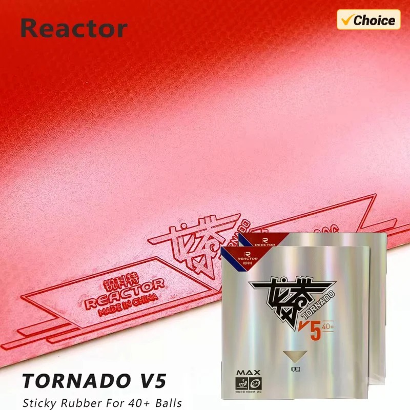 REACTOR Tornado V5 テーブルテニスラバー  - Table Tennis Games のレビューと価格