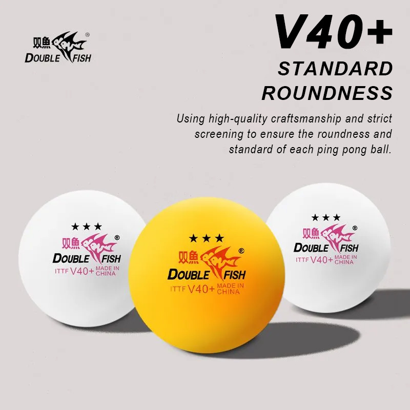 DOUBLE FISH 3 スター V40+ 30/50/1 - Table Tennis Video Game のレビューと価格