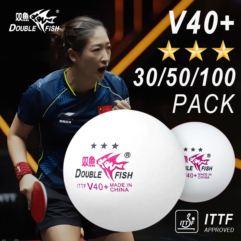 DOUBLE FISH 3 スター V40+ 30/50/1 - Table Tennis Video Game のレビューと価格