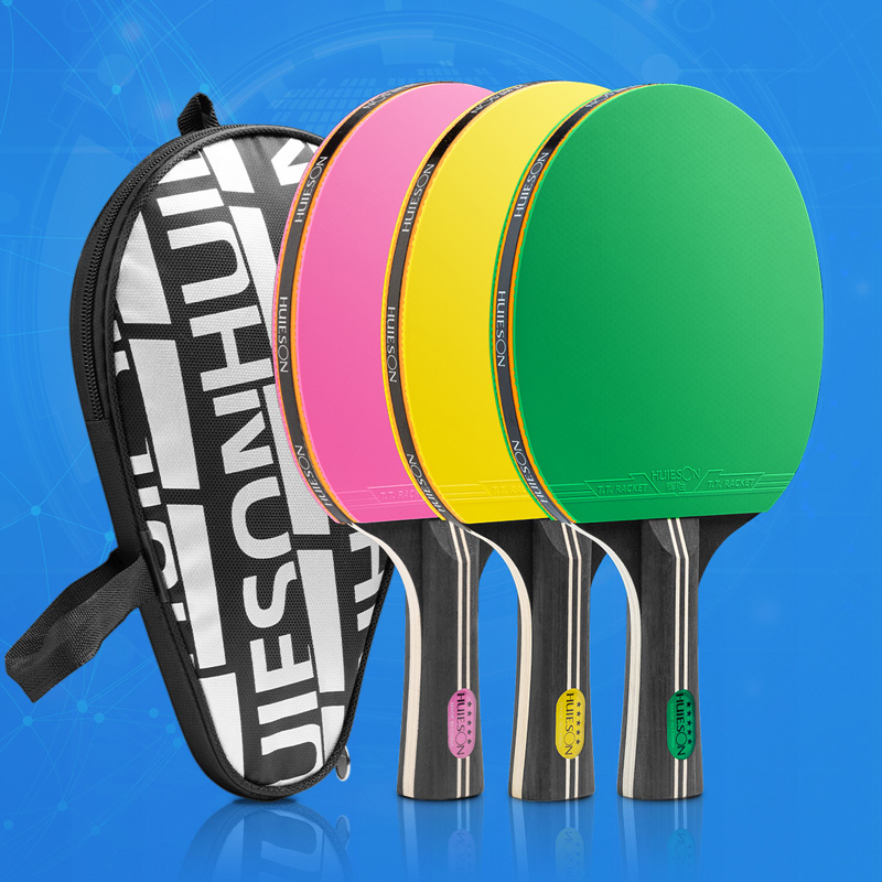 HUIESON 5 つ星 カラフルな卓球ラケットセット キャ - Table Tennis Kit Bag のレビューと価格