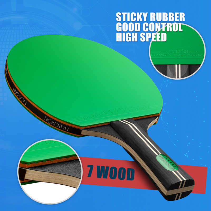 HUIESON 5 つ星 カラフルな卓球ラケットセット キャ - Table Tennis Kit Bag のレビューと価格