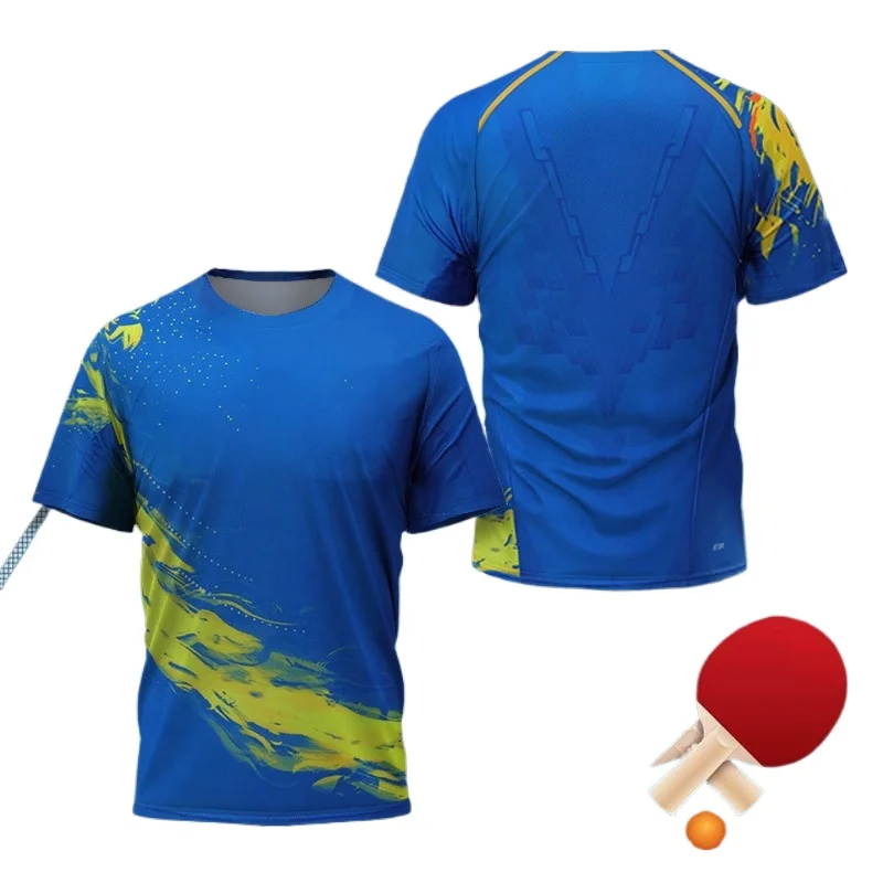 中国ドラゴン卓球グラフィック Tシャツ男性用衣類ファッション - Table Tennis Graphics のレビューと価格