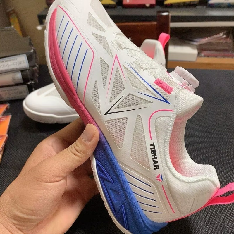 高級ブランド卓球シューズメッシュ通気性バドミントンシューズ滑 - Table Tennis Shoes のレビューと価格