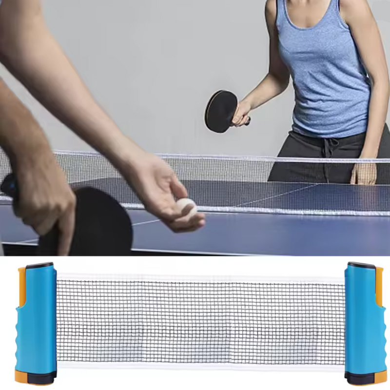 ポータブル卓球ネットカバーゲージ格納式卓球セットキャッチャー - Table Tennis Online のレビューと価格