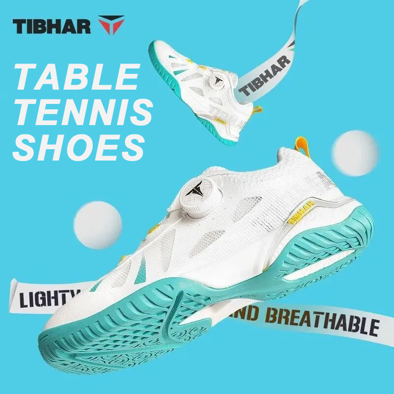TIBHAR 卓球シューズ メンズ レディース 軽量 スポー - Table Tennis Shoes のレビューと価格