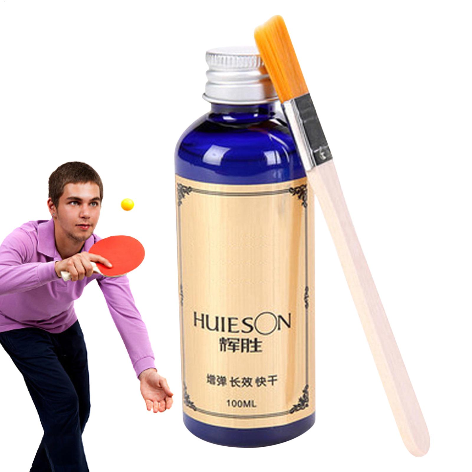 卓球ラケット用ラバー接着剤 100ml スーパーリキッドスピ - Table Tennis Kit のレビューと価格