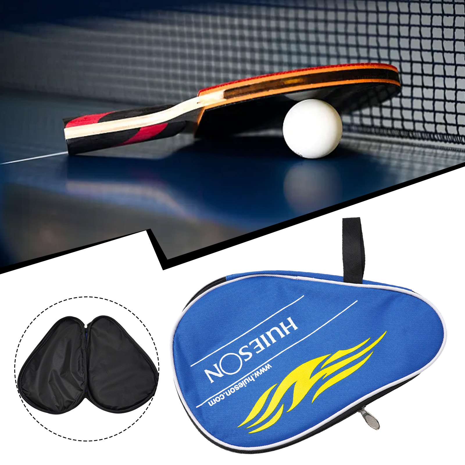 1pc プロフェッショナル卓球ラケットバットバッグオックスフ - Table Tennis Kit Bag のレビューと価格