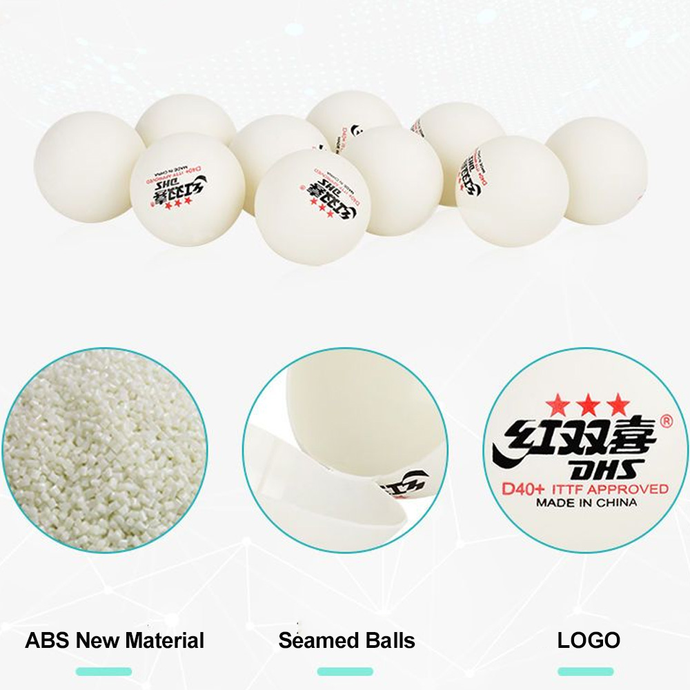 DHS D40+ DJ40+ 卓球ボール 3 スター ABS - Table Tennis Video Game のレビューと価格