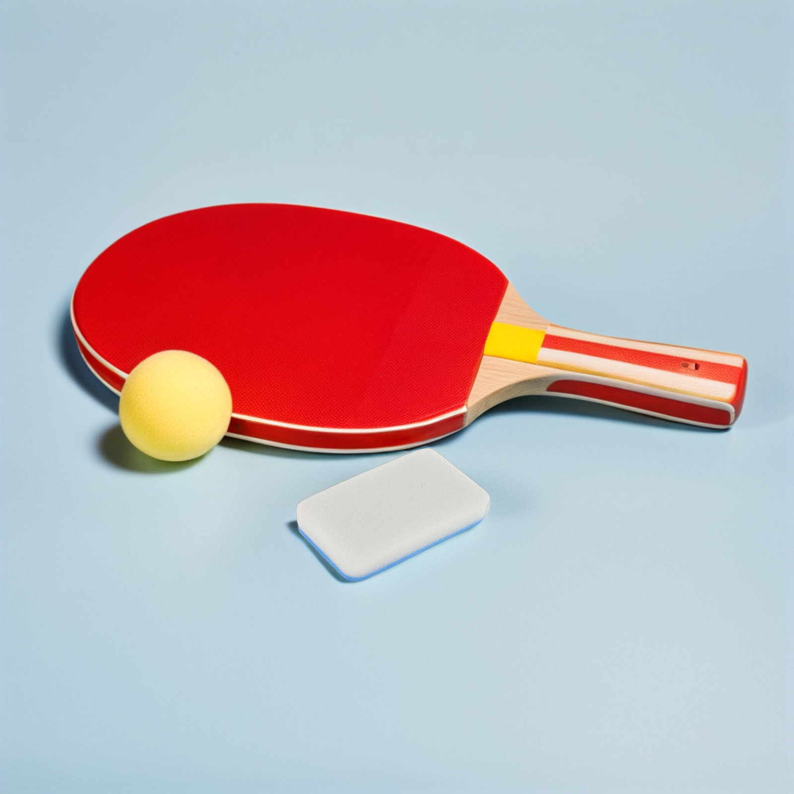 4個入り卓球ラケットクリーニングスポンジ 高吸水性EVA製  - Table Tennis Kit のレビューと価格